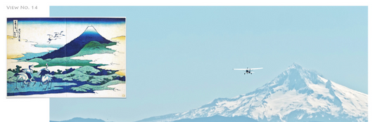 Store Gallery for July 2024: Thirty-six Views of Mount Fuji vs Mount Hood by Albrecht Tiefenbacher
