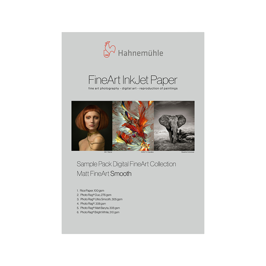 Hahnemühle FineArt Sampler; Matte Paper - 8.5x11"