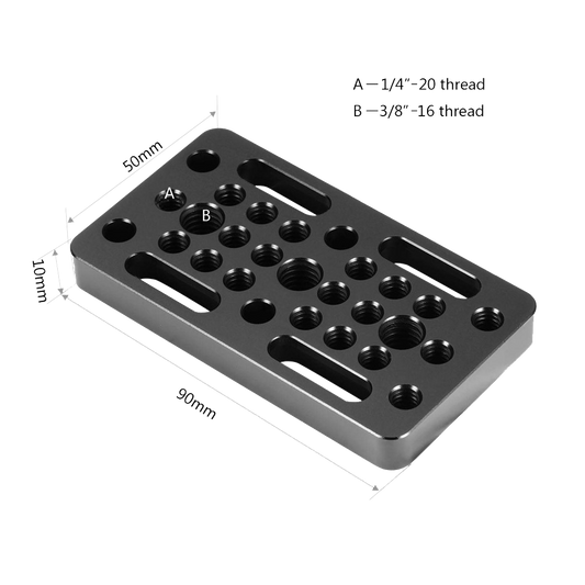 Smallrig Easy Mounting Cheese Plate - 1598