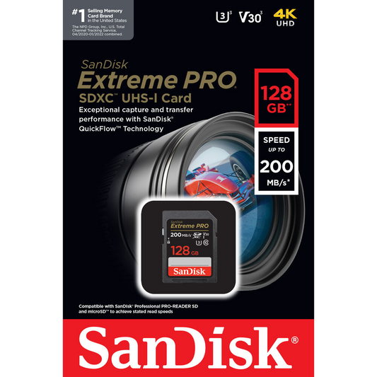 Sandisk Extreme Pro SDXC UHS-I Memory Card