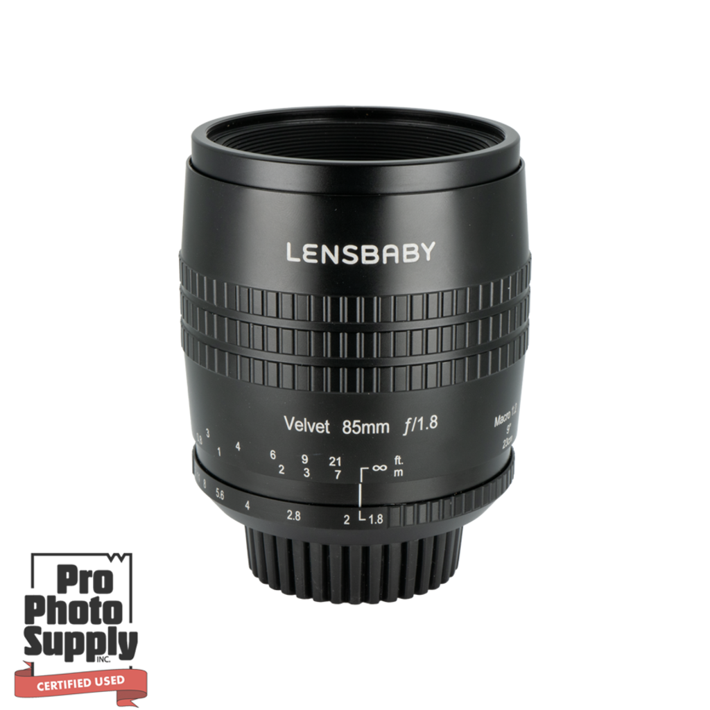 Lensbaby Velvet 85mm f/1.8 Macro - Nikon F Mount
