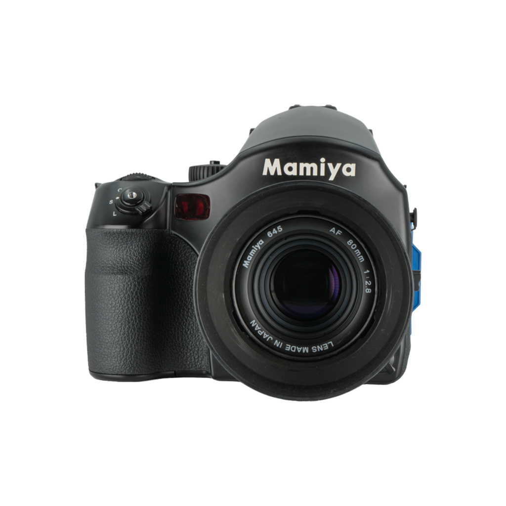 Mamiya 645AFD Medium Format Camera Body with 80mm f/2.8 Lens 45mm f/2.8 Lens and a 150mm f/3.5 Lenses