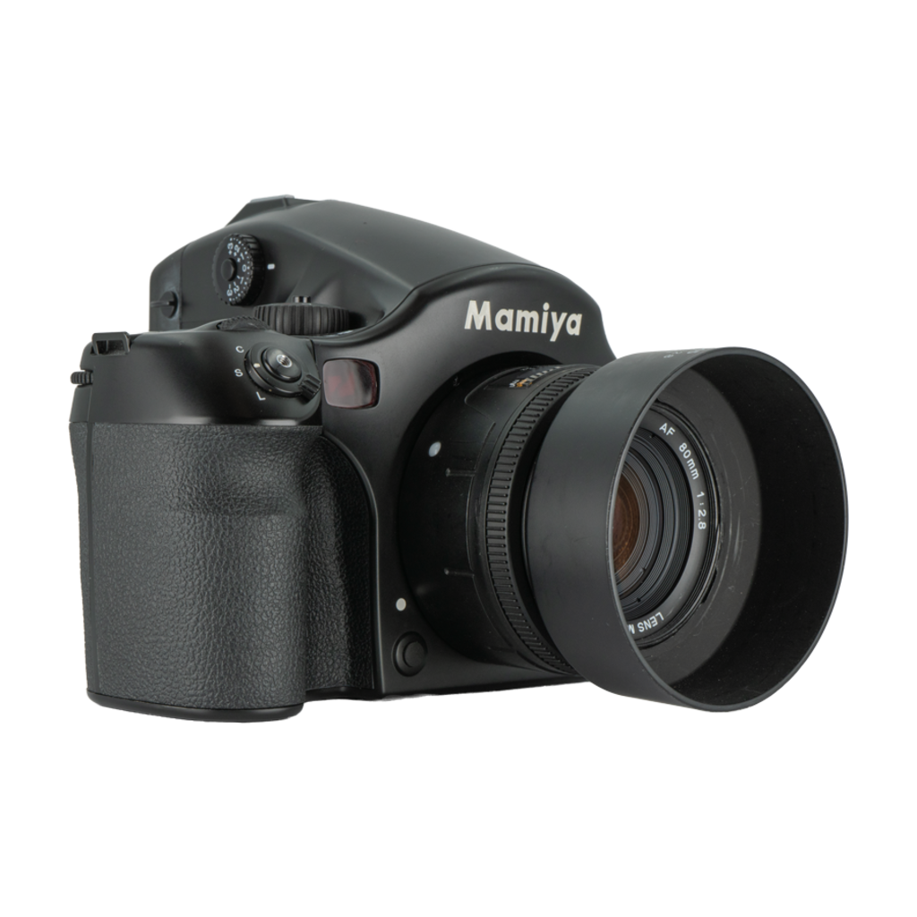 Mamiya 645AFD Medium Format Camera Body with 80mm f/2.8 Lens 45mm f/2.8 Lens and a 150mm f/3.5 Lenses