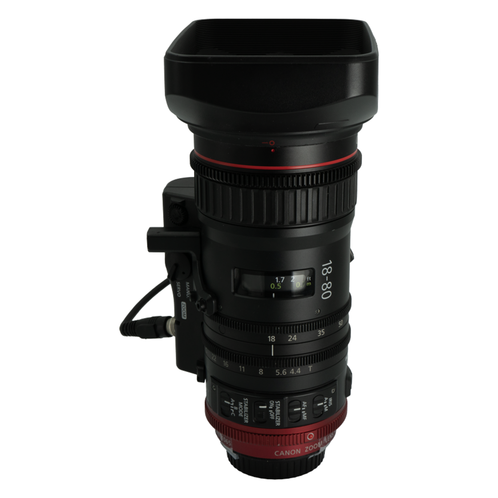 Canon CN-E 18-80 mm T 4.4 IS Cine Zoom Lens for Canon EF