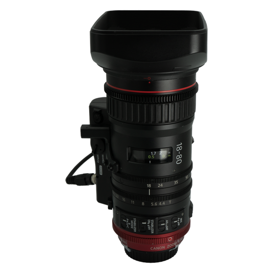 Canon CN-E 18-80 mm T 4.4 IS Cine Zoom Lens for Canon EF