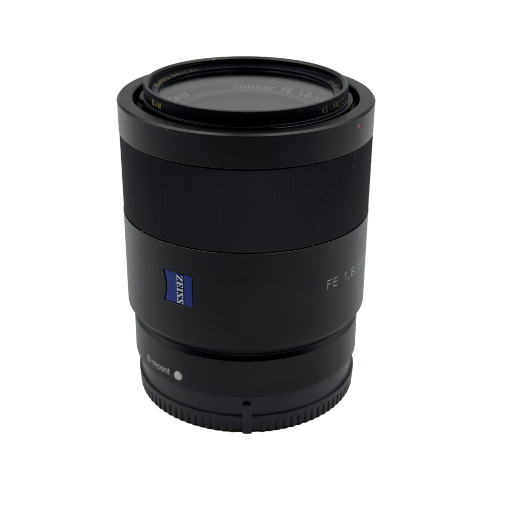 Sony FE 55mm f/1.8 ZA full frame mirrorless lens