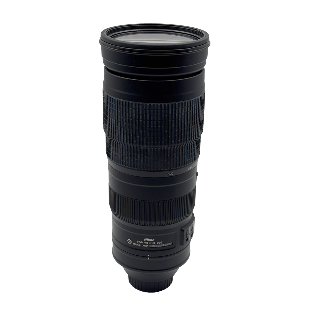 Nikon 200-500mm f/5.6 E ED VR full frame DSLR super zoom telephoto lens
