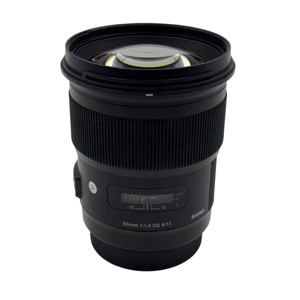 Sigma 50mm f/1.4 DG Art full frame DSLR lens for Canon EF