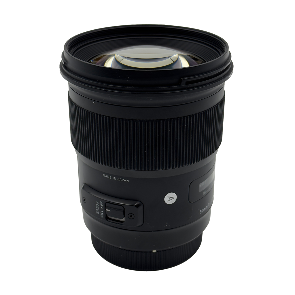 Sigma 50mm f/1.4 DG Art full frame DSLR lens for Canon EF