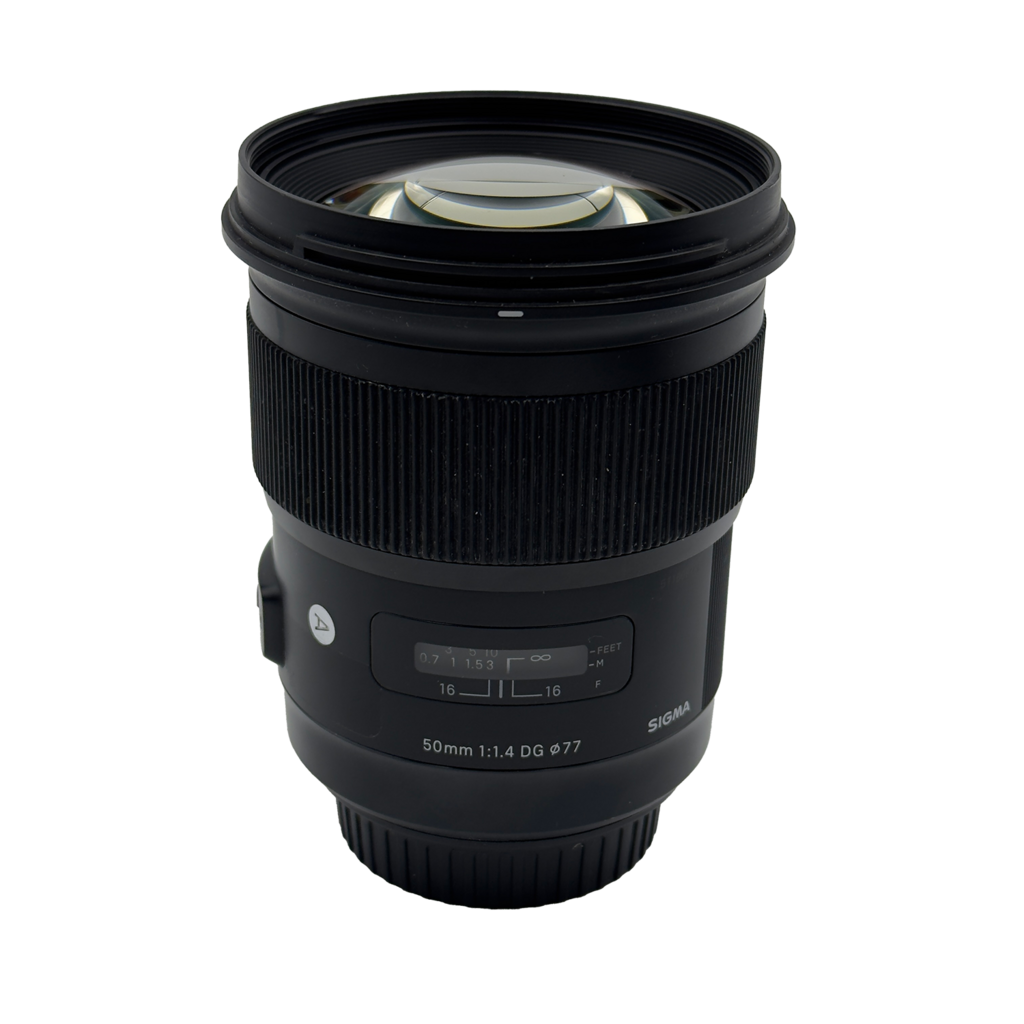 Sigma 50mm f/1.4 ART full frame DSLR lens for Canon EF