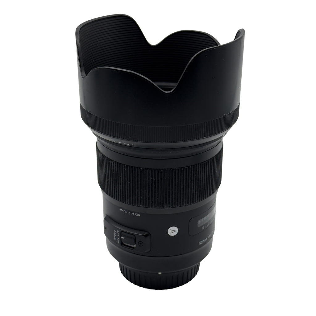 Sigma 50mm f/1.4 ART full frame DSLR lens for Canon EF