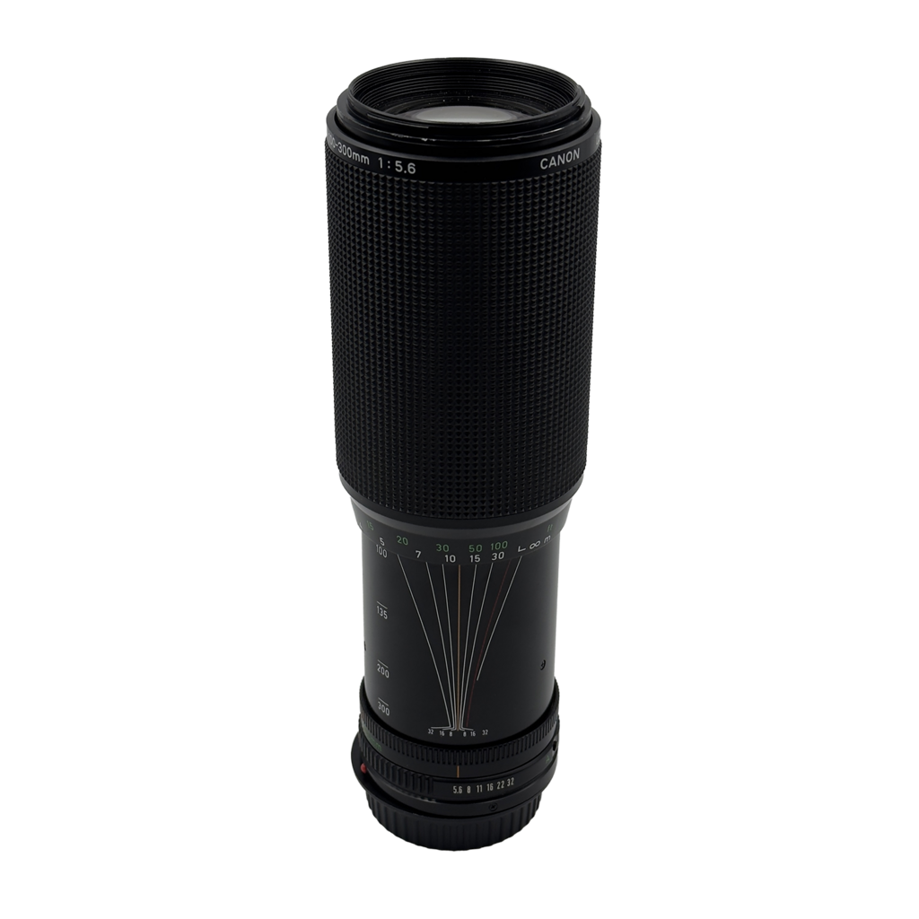 Canon FD 100-300mm f/5.6 35mm slr lens