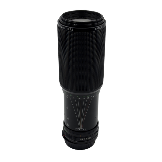 Canon FD 100-300mm f/5.6 35mm slr lens