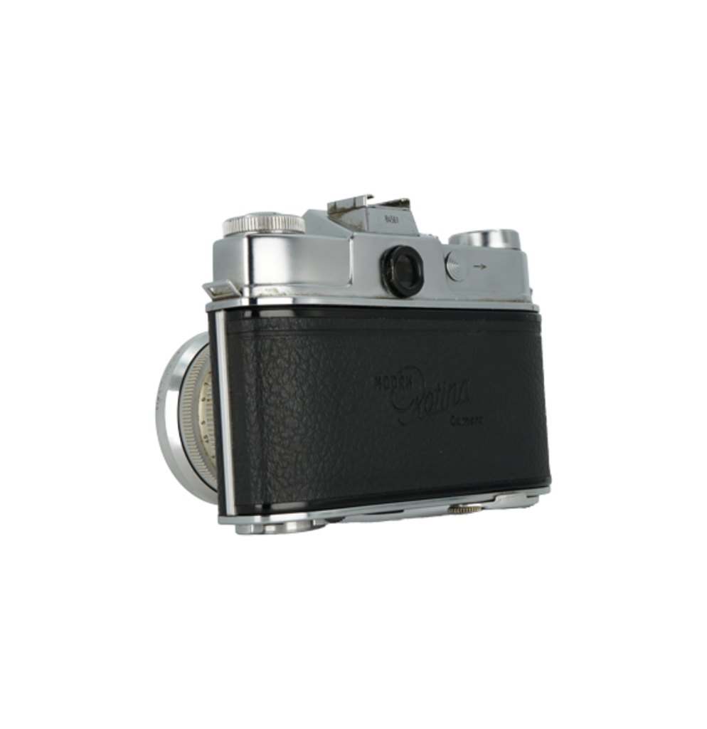 Nikon Retina Reflex S 35mm film camera with Retina 50mm f/1.9 and Retina 135mm f/4 lenses