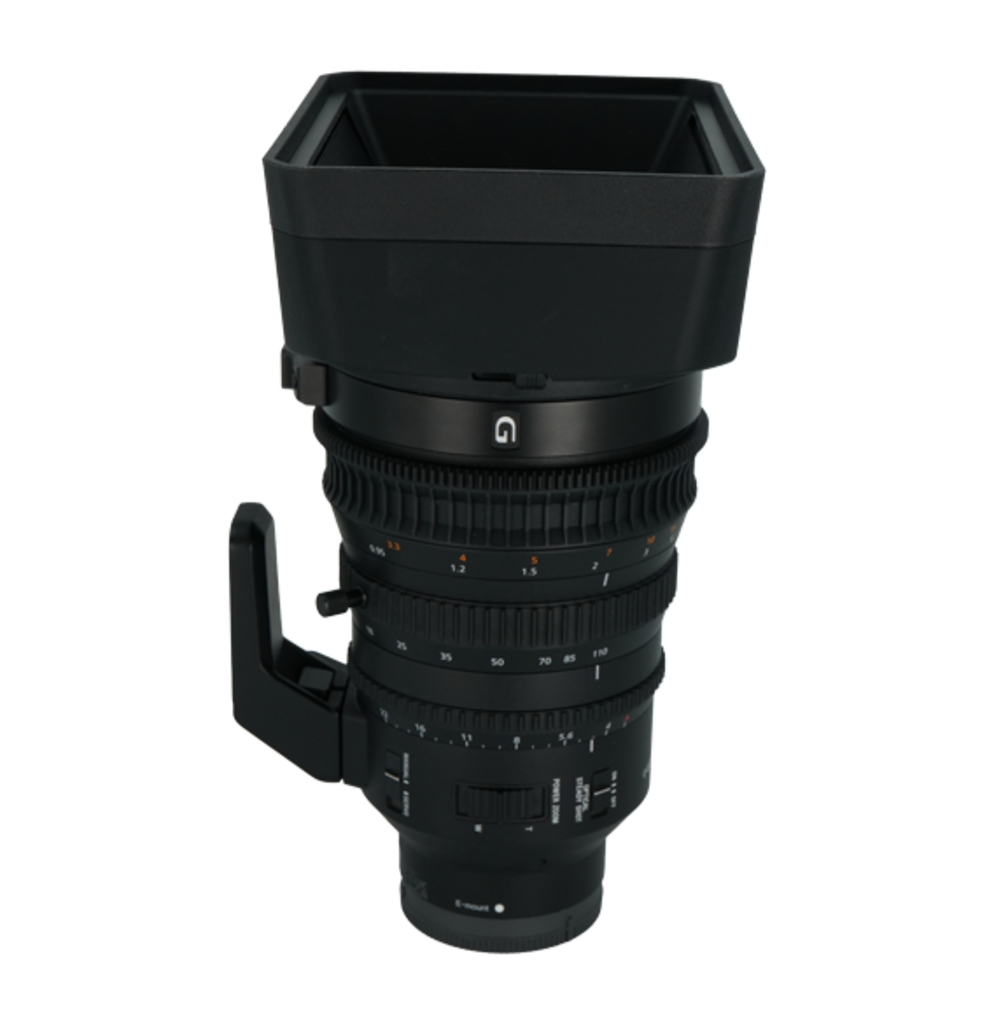 Sony E 18-110mm f/4 PZ G OSS APS-C mirrorless zoom lens