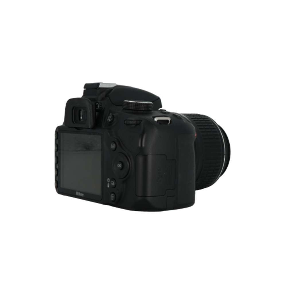 Nikon D3200 APS-C DSLR camera with Nikon 18-55mm f/3.5-5.6 G DX APS-C DSLR lens