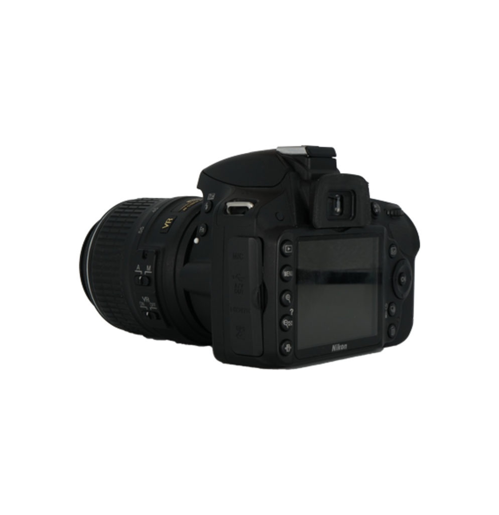 Nikon D3200 APS-C DSLR camera with Nikon 18-55mm f/3.5-5.6 G DX APS-C DSLR lens