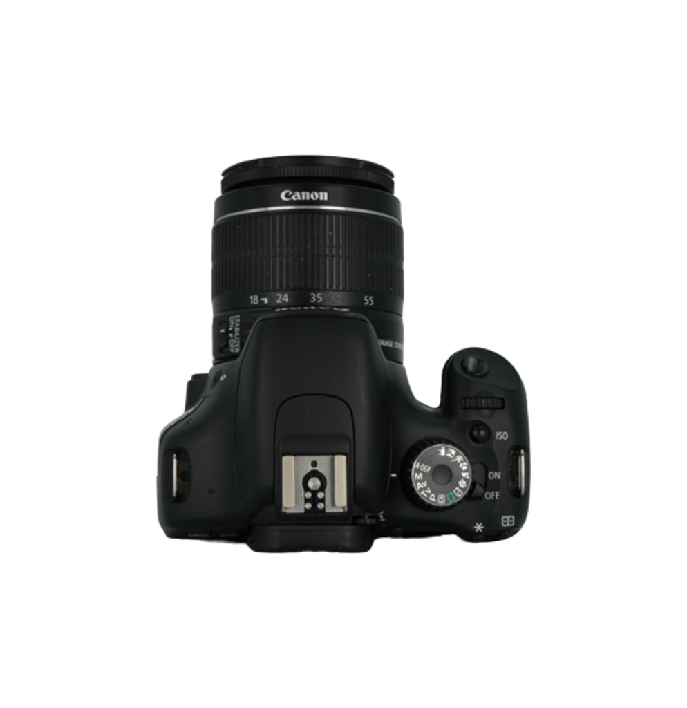 Canon T2i APS-C DSLR camera with canon EFS 18-55mm f/3.5-5.6 is ii, and EFS 55-250mm f/4-5.6 is ii lenses