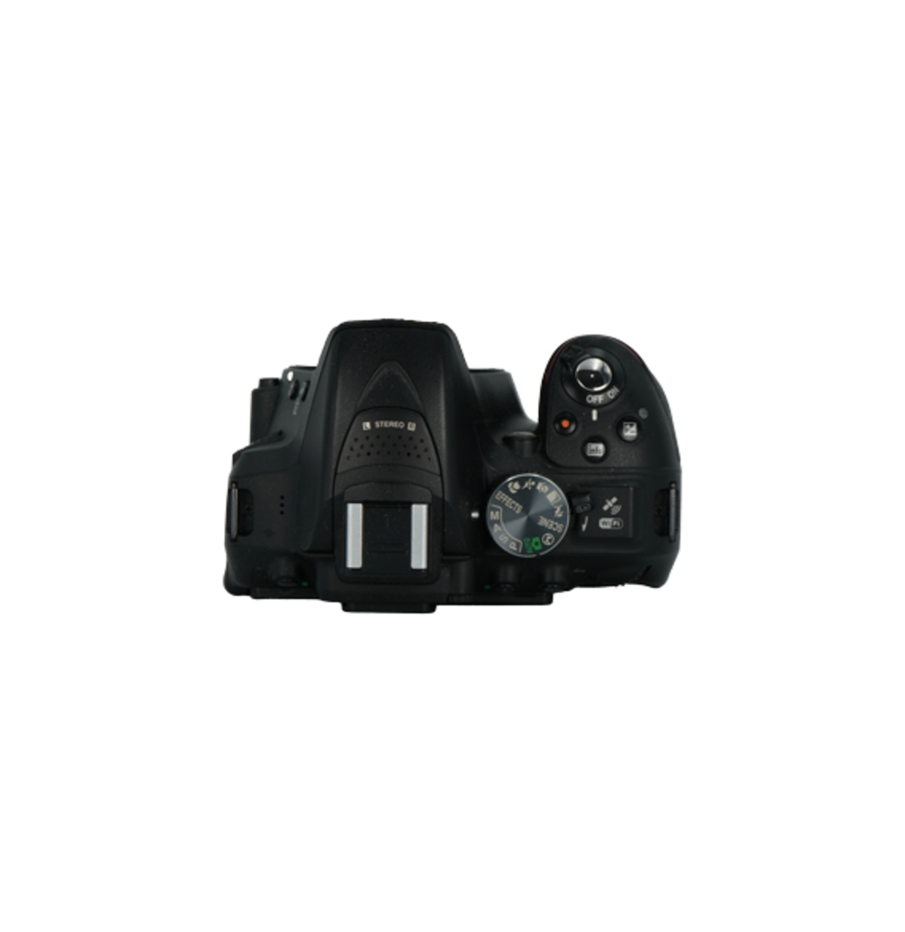 Nikon D5300 APS-C DSLR camera with Nikon 18-55mm APS-C DSLR lens