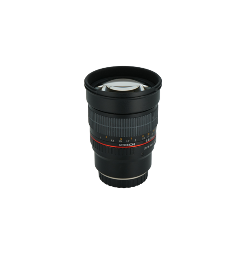 Rokinon 85mm f/1.4 AS IF UMC APS-C mirrorless prime lens for Fujifilm X
