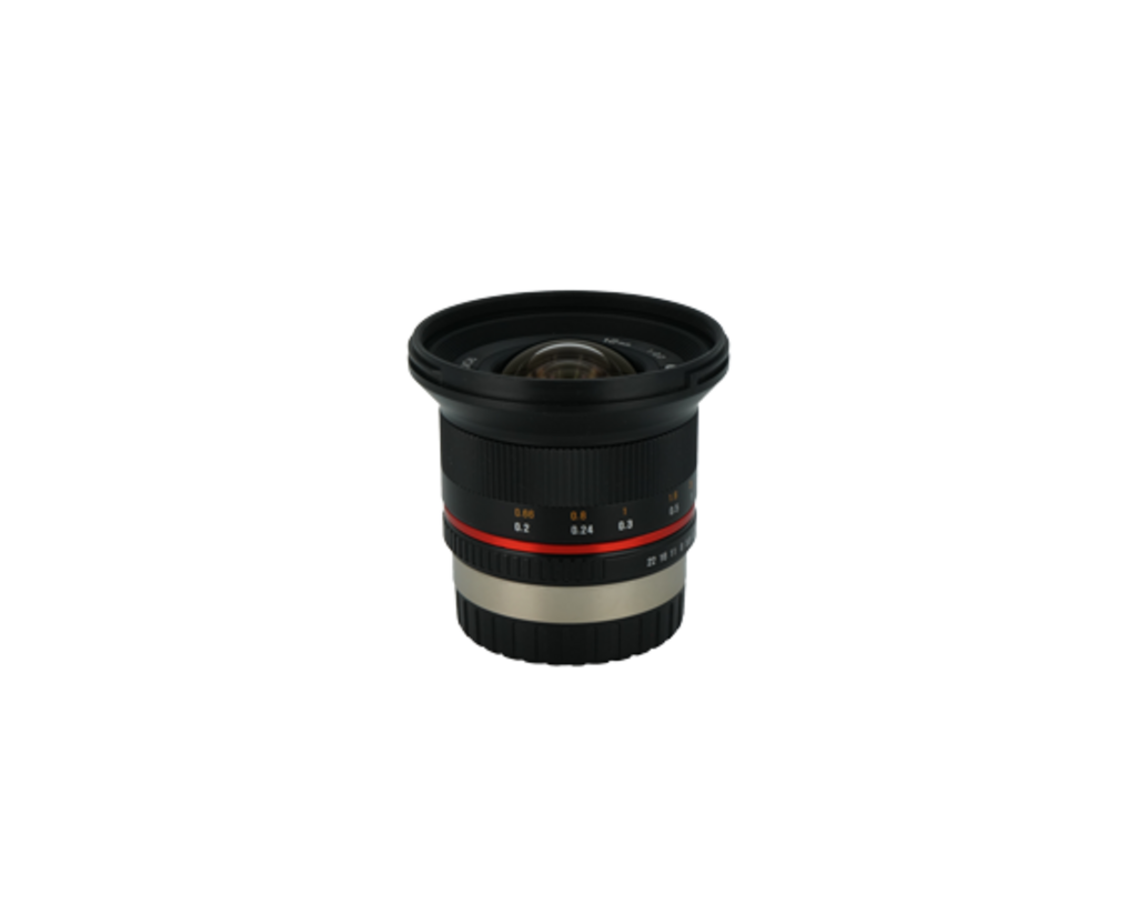 Rokinon 12mm f/2 APS-C mirrorless lens for Fujifilm X