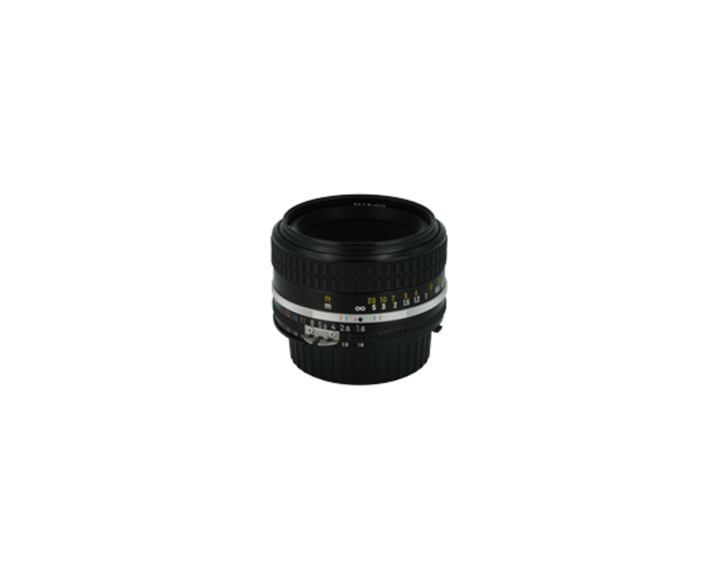Nikon 50mm f/1.8 F full frame SLR lens