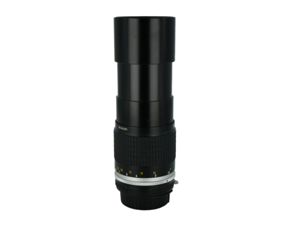 Nikon 200mm f/4 full frame SLR telephoto lens