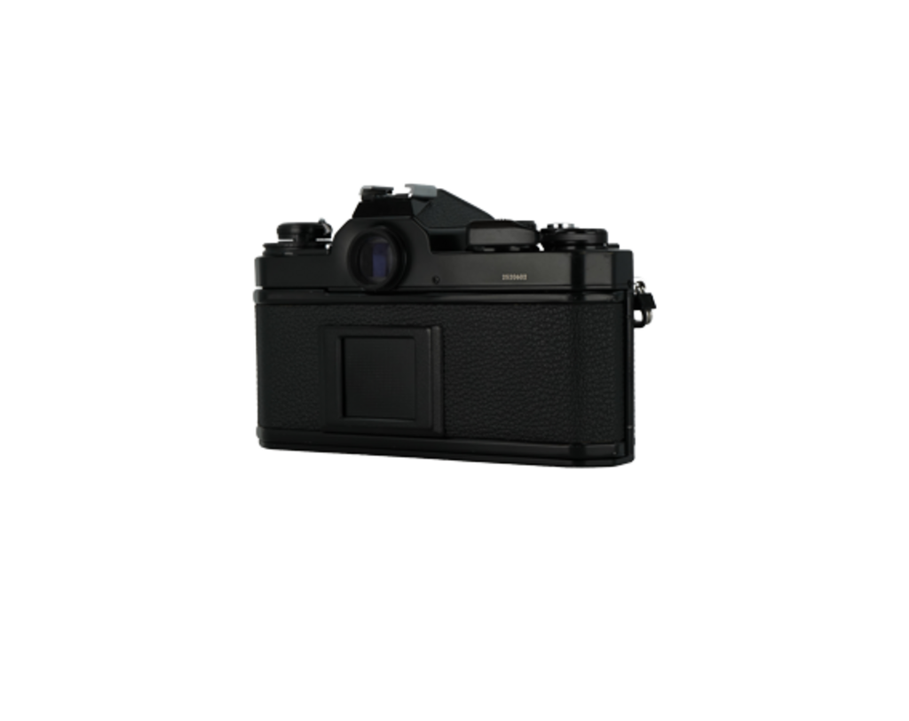 Nikon FE2 35mm film camera with Nikon 50mm f/1.8 AI-S full frame SLR lens