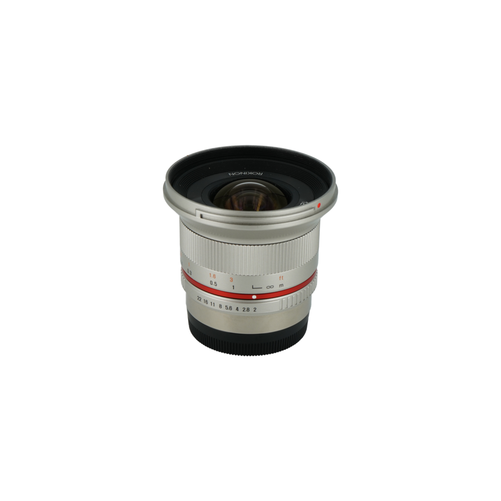Rokinon 12mm f/2 APS-C mirrorless lens for Fujifilm X mount