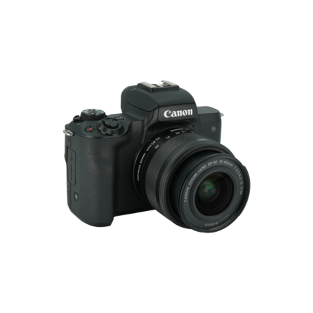 Canon EOS M50 Mark II Mirrorless Camera with EF-M 15-45mm f/3.5-6.3 IS STM Lens