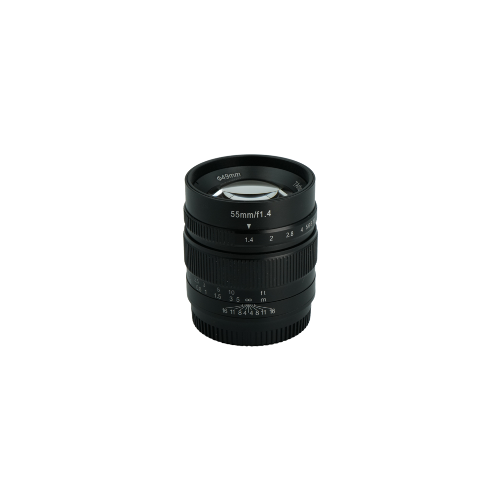 7 Artisans 55mm f/1.4 Lens for Micro 4/3s-Mount