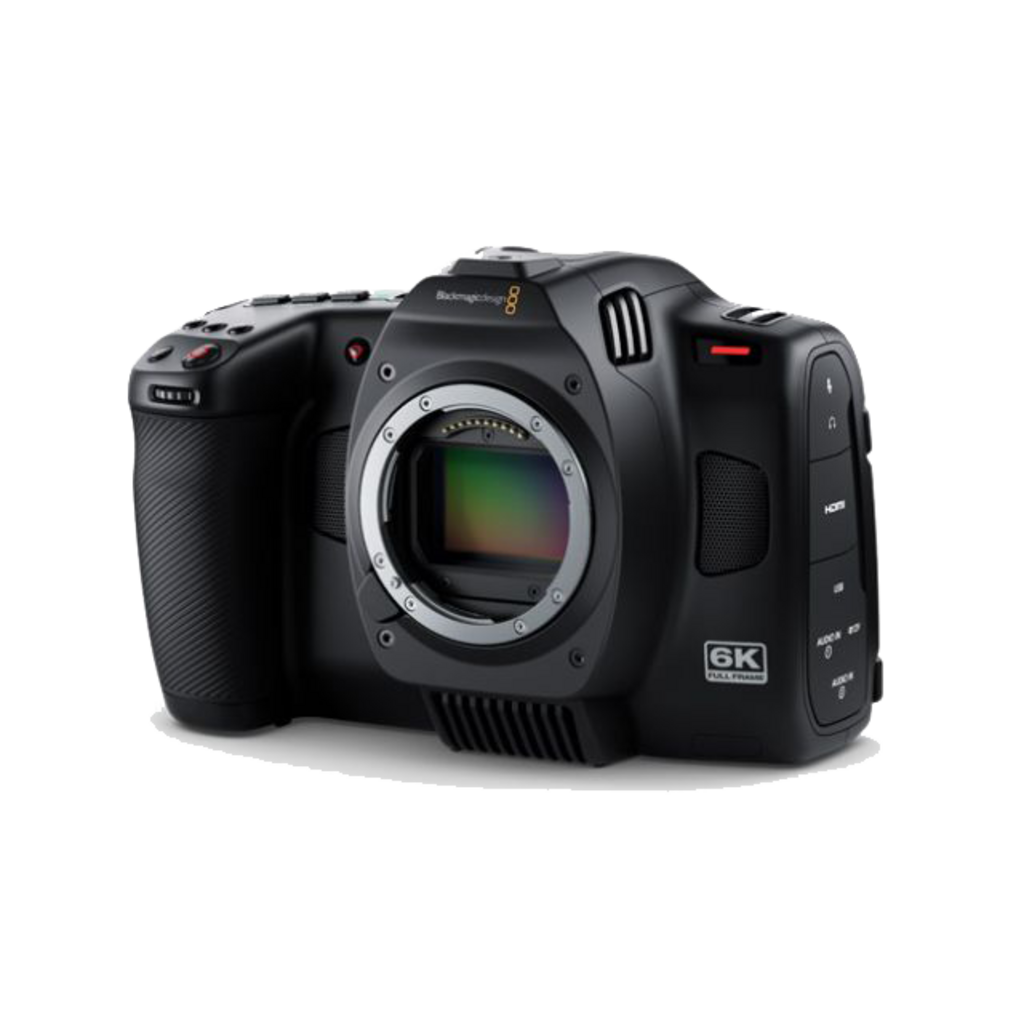 Blackmagic Cinema Camera 6k - L-mount w/Sigma MC-21 EF to L Adapter