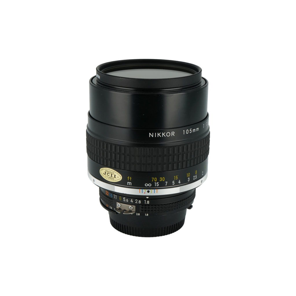 Nikkor 105mm 1.8 AIS 35mm Manual Focus Lens