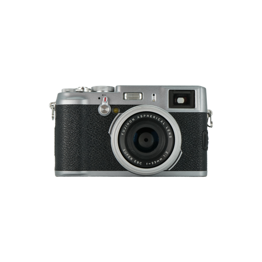 Fujifilm x100 model 1 APS-C mirrorless point and shoot camera