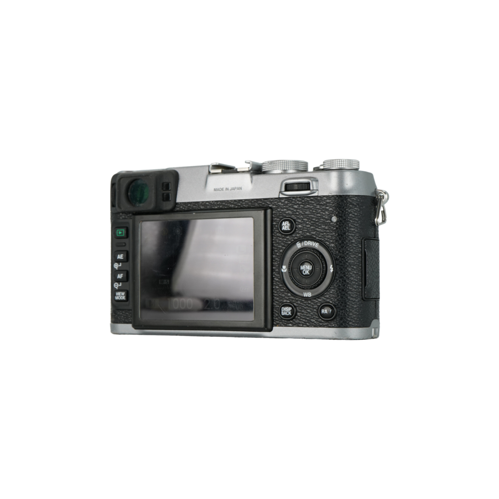 Fujifilm x100 model 1 APS-C mirrorless point and shoot camera