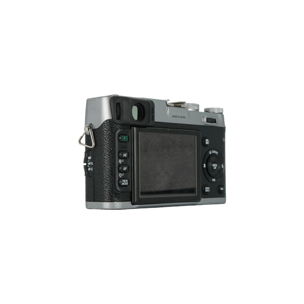 Fujifilm x100 model 1 APS-C mirrorless point and shoot camera