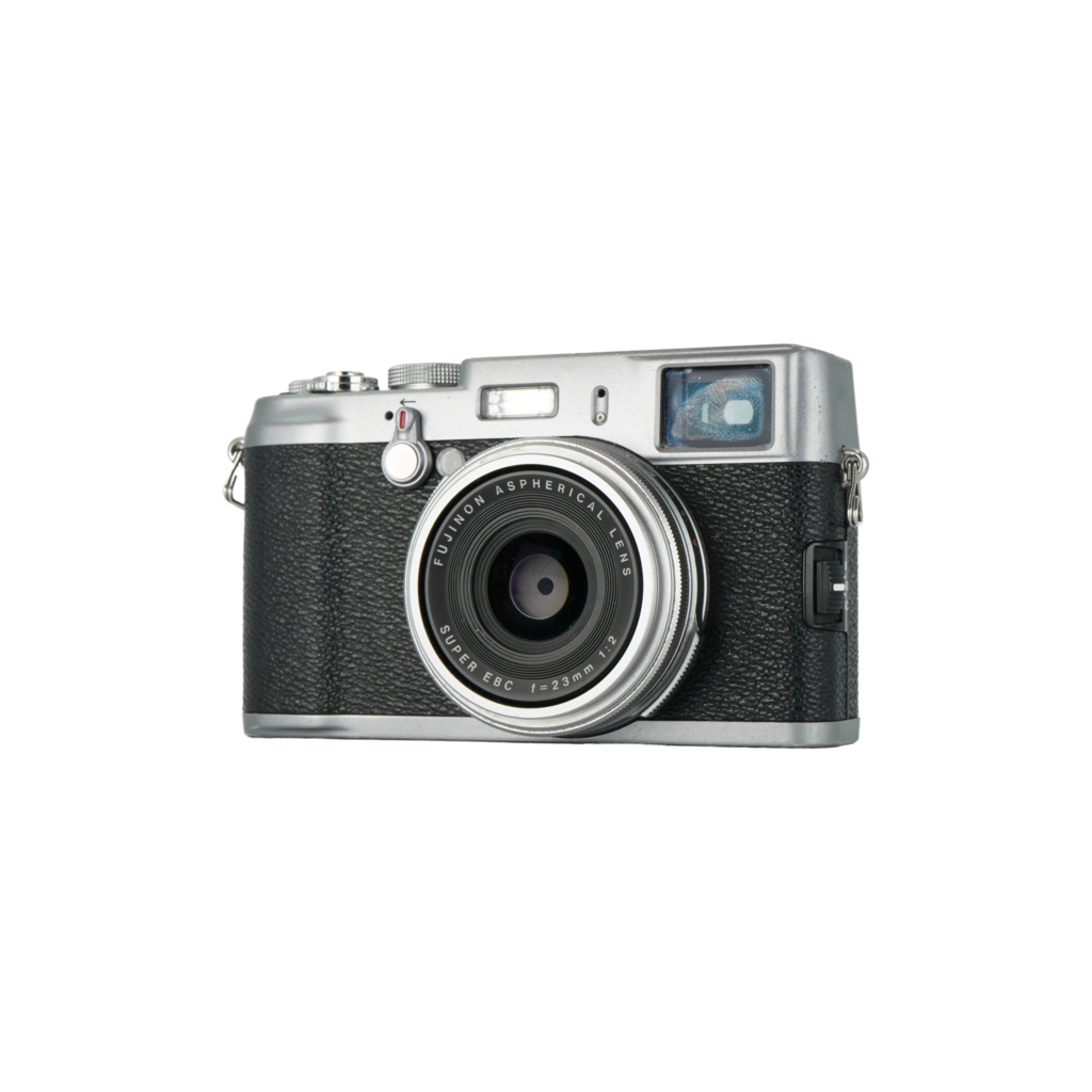 Fujifilm x100 model 1 APS-C mirrorless point and shoot camera