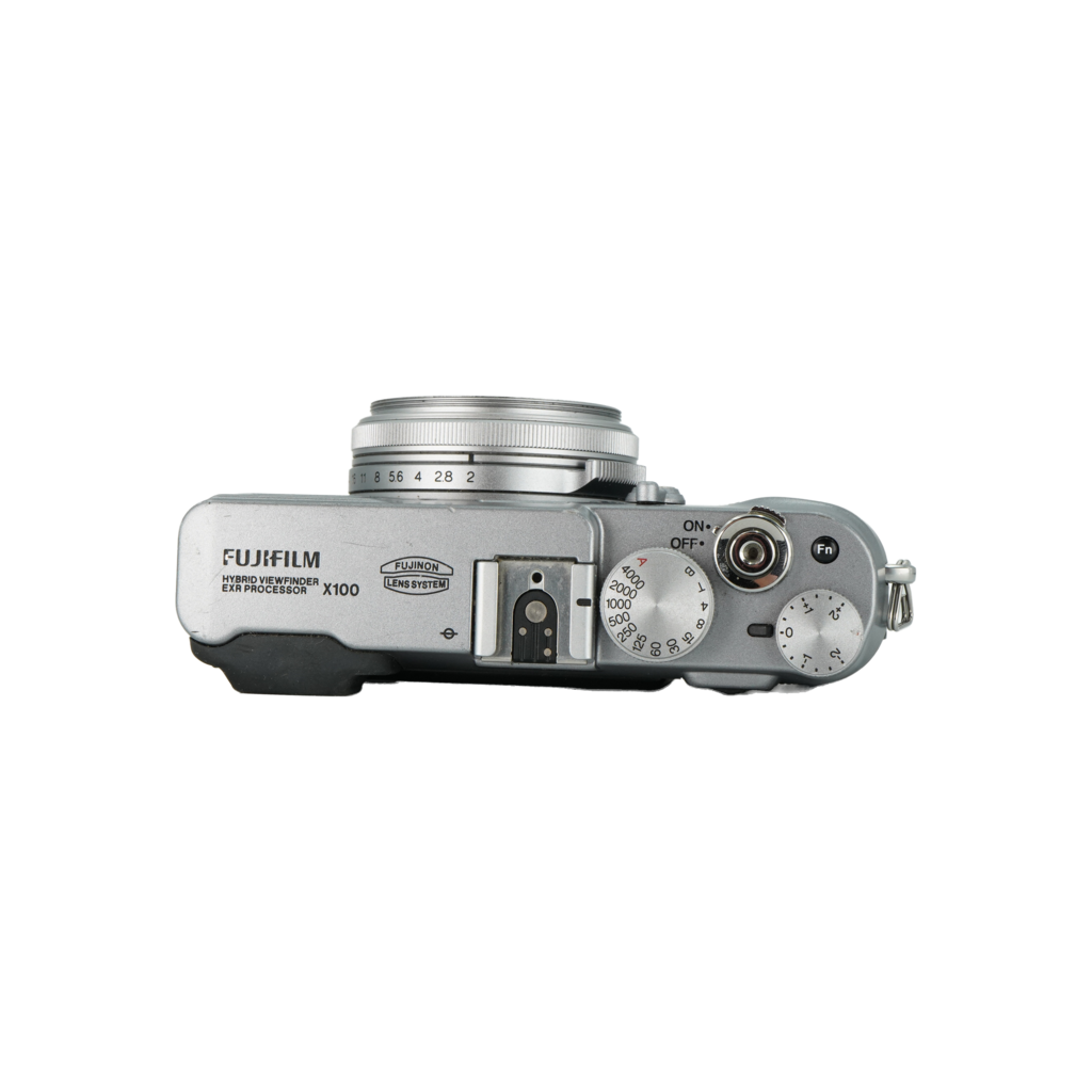Fujifilm x100 model 1 APS-C mirrorless point and shoot camera