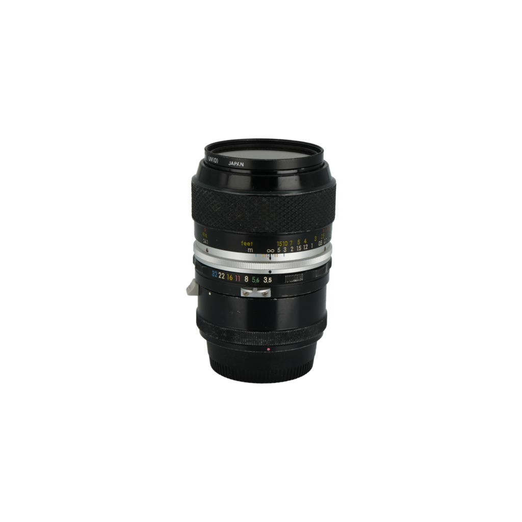 Nikon 55mm f/3.5 Non-AI micro full frame macro lens