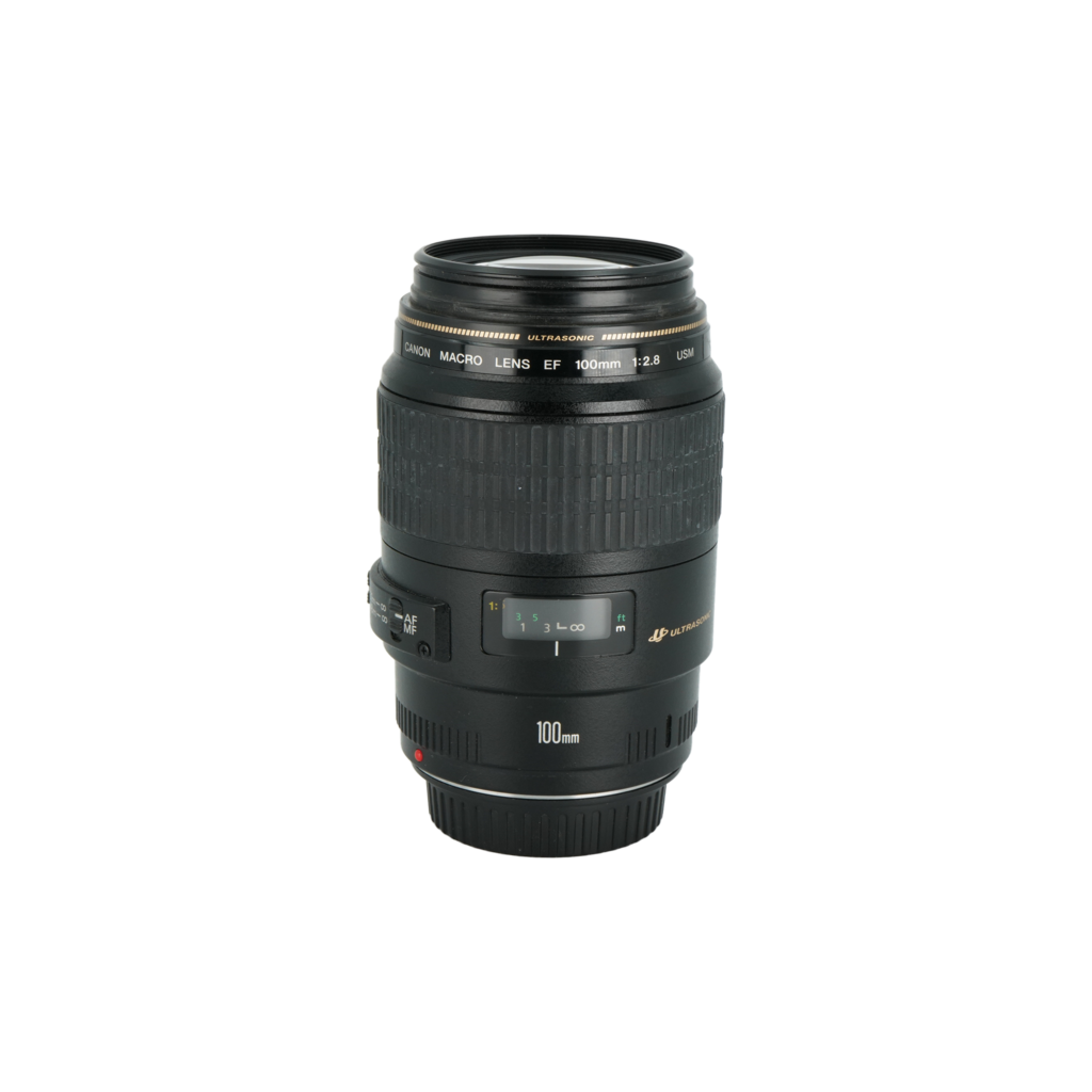 Canon EF 100mm f/2.8 Macro USM full frame DSLR macro lens