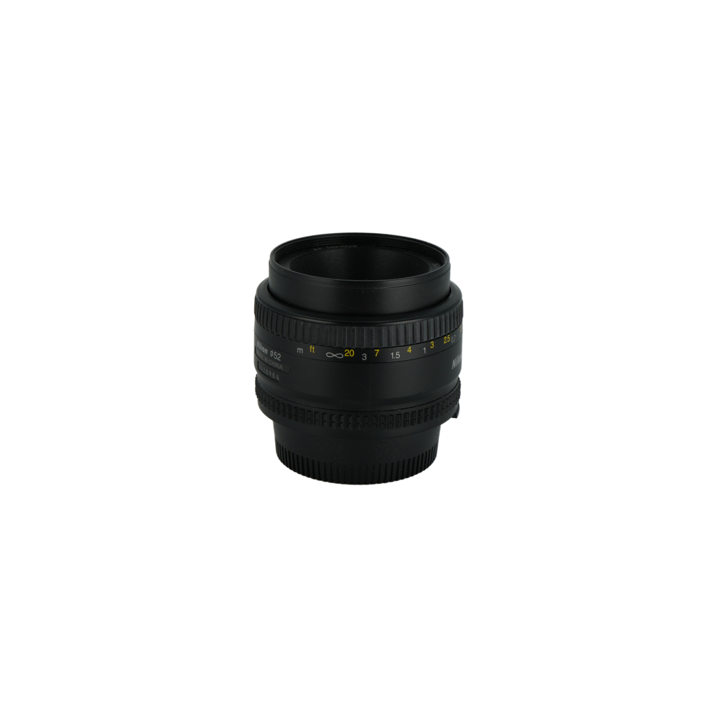 Nikon 50mm f/1.8 D #3428984 w/Case