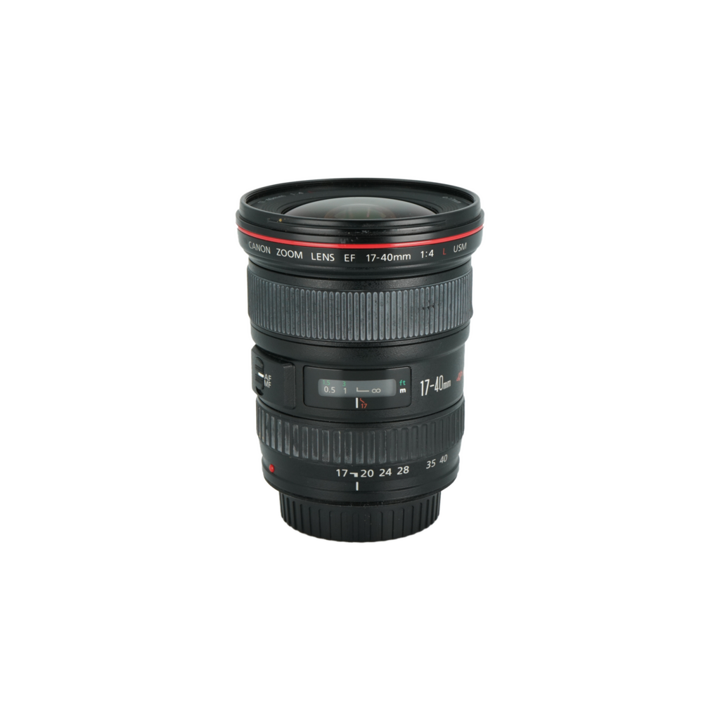Canon EF 17-40mm f/4 L USM full frame DSLR zoom lens