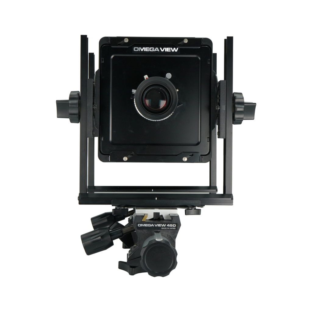 Omega View 4x5 Large format film camera with Schneider 150mm f/5.6 lens