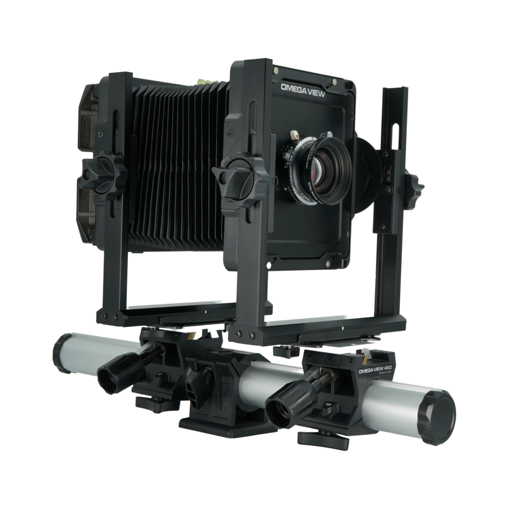 Omega View 4x5 Large format film camera with Schneider 150mm f/5.6 lens