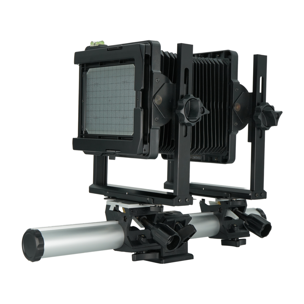 Omega View 4x5 Large format film camera with Schneider 150mm f/5.6 lens