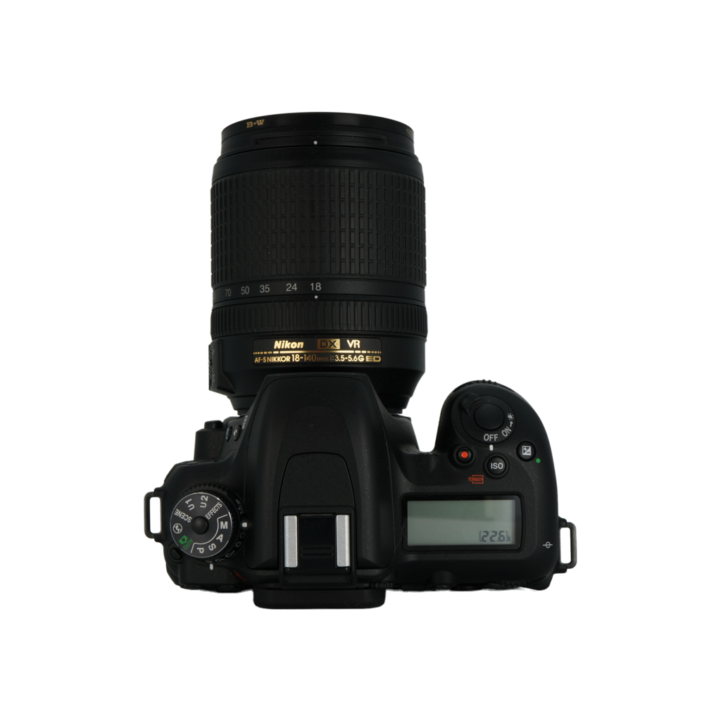 Nikon D7500 APS-C DSLR camera with Nikon AF-S 18-140mm f/3.5-5.6 G ED VR APS-C DSLR telephoto zoom lens