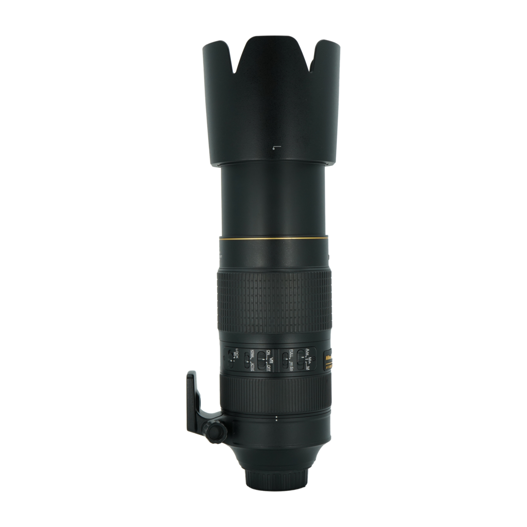 Nikon 80-400mm f/4.5-5.6 G ED full frame DSLR telephoto super zoom lens