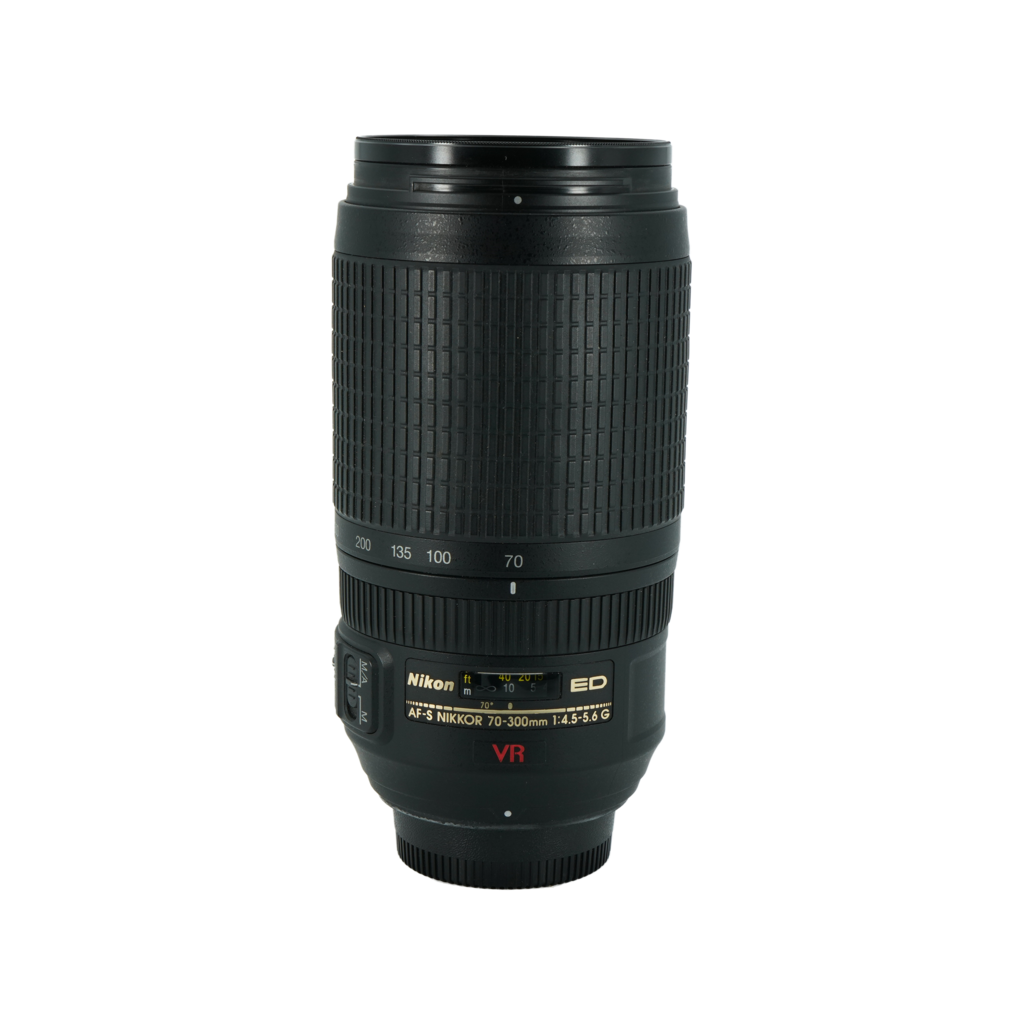 Nikon AF-S 70-300mm f/4.5-5.6 G ED VR full frame DSLR telephoto zoom lens