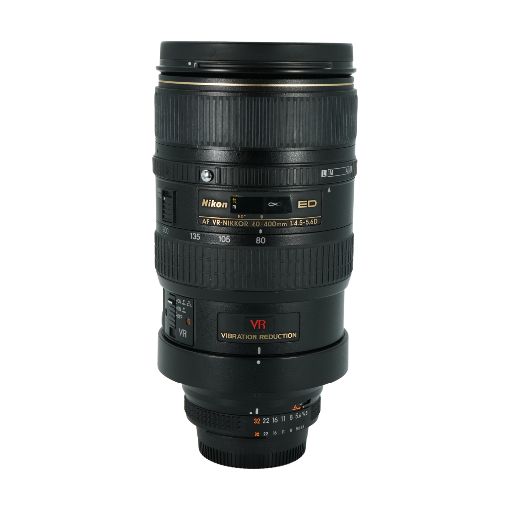 Nikon 80-400mm f/4.5-5.6 D ED full frame DSLR telephoto super zoom lens