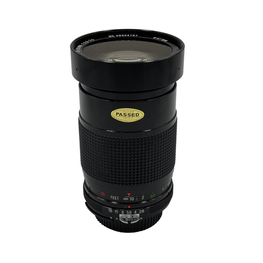 Vivitar full frame film zoom macro lens for Nikon F mount